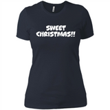 SWEET CHRISTMAS sweetchristmas - Ladies' Boyfriend T-Shirt