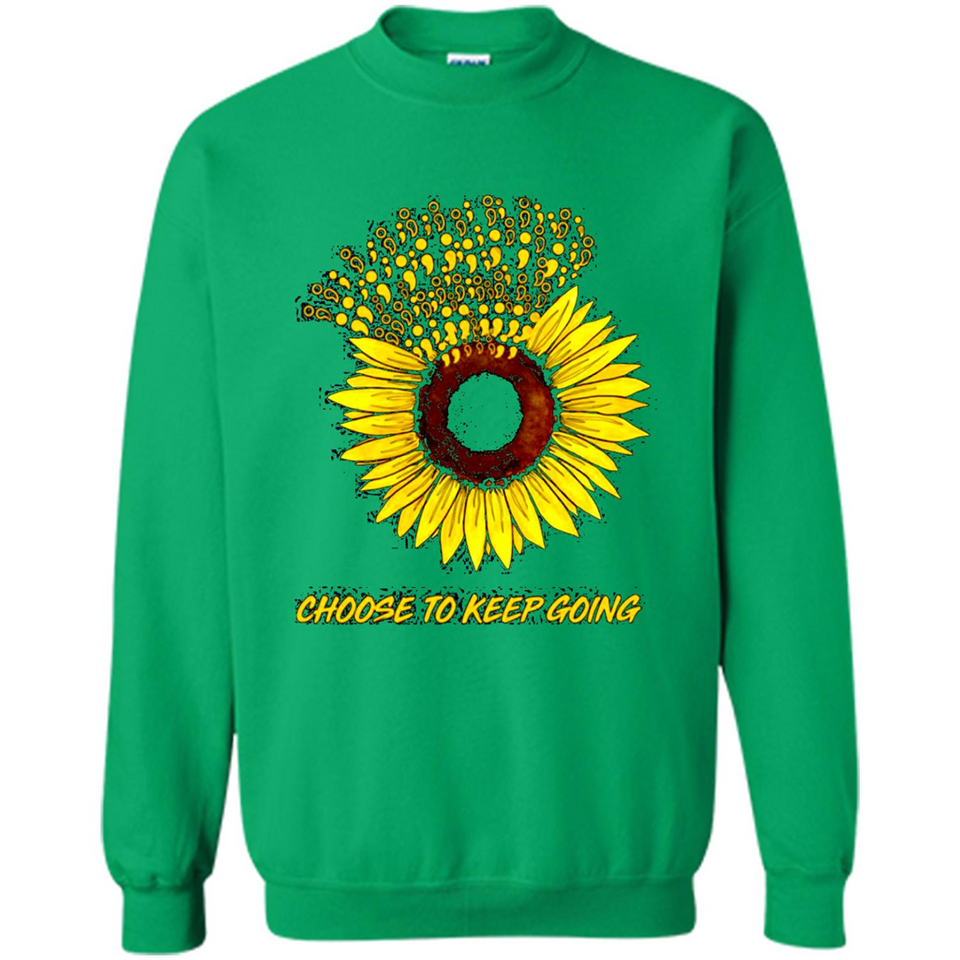 Semicolon Sunflower choose to keep going PINGPONG