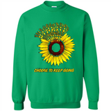 Semicolon Sunflower choose to keep going PINGPONG