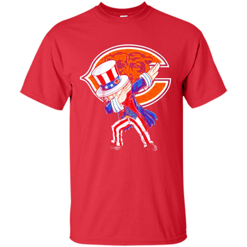 NFL CHICAGO BEARS UNCLE SAM DABBING INDEPENDENCE DAY