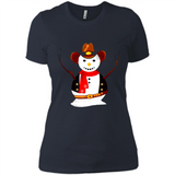 Snowman Cowboy Merry Christmas Xmas