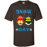 Snow Day Shirt For Cincinnati Bengals Vs Minion Fans pingpong
