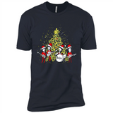 The Beatles chibi Christmas - Premium Short Sleeve T-Shirt