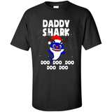 Daddy Shark Costume Reindeer Funny Christmas T-Shirt - Shirt