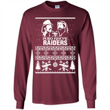 Puro Pinche Raiders Ugly Christmas Sweater - Long Sleeve T-Shirt