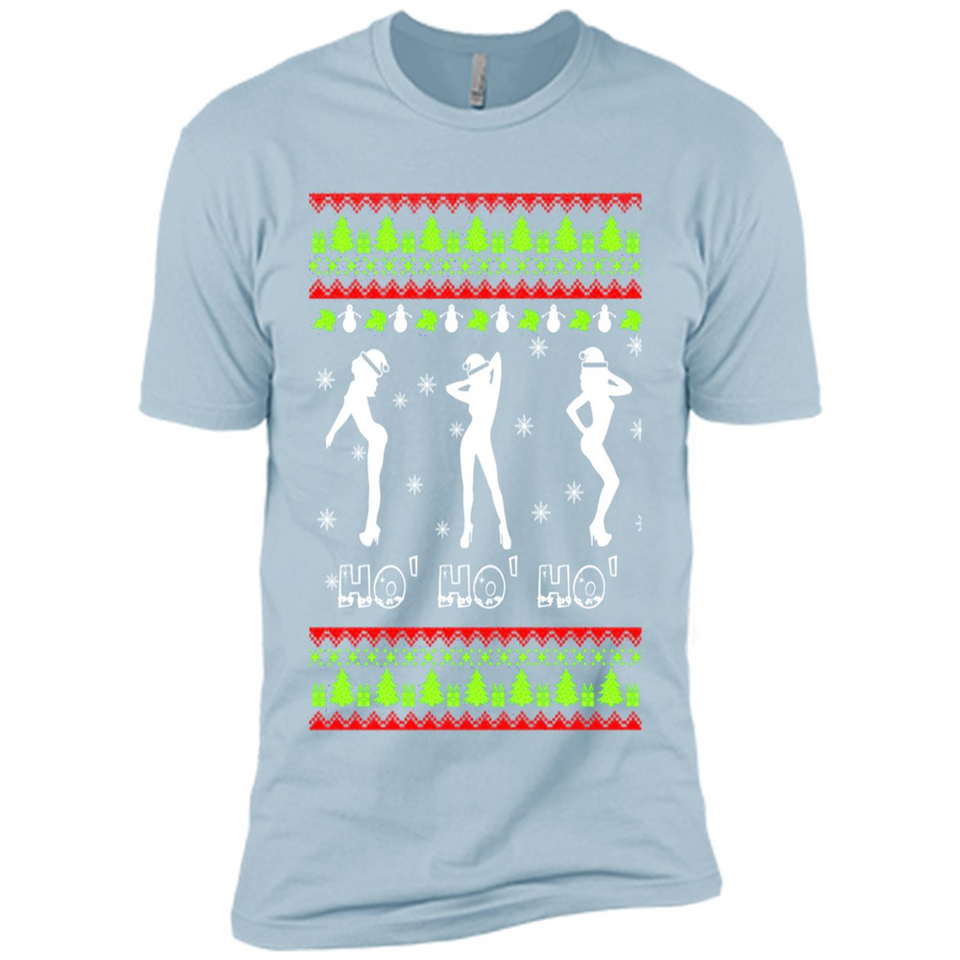 Ho Ho Ho Santa's Helpers Christmas - Premium Short Sleeve T-Shirt