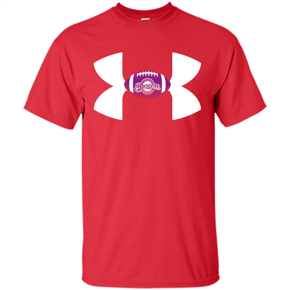 Milwaukee Brewers Under Armour Logo - Shirt