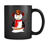 Snowman Cowboy Merry Christmas Xmas