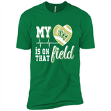 UCF Knights Football My Heart is on that Field - Premium Short Sleeve T-Shirt