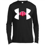 Houston Rockets Under Armour Logo - Canvas Long Sleeve T-Shirt