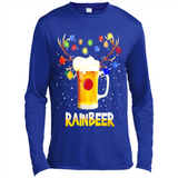 Rainbeer Christmas Reindeer Beer Drinking