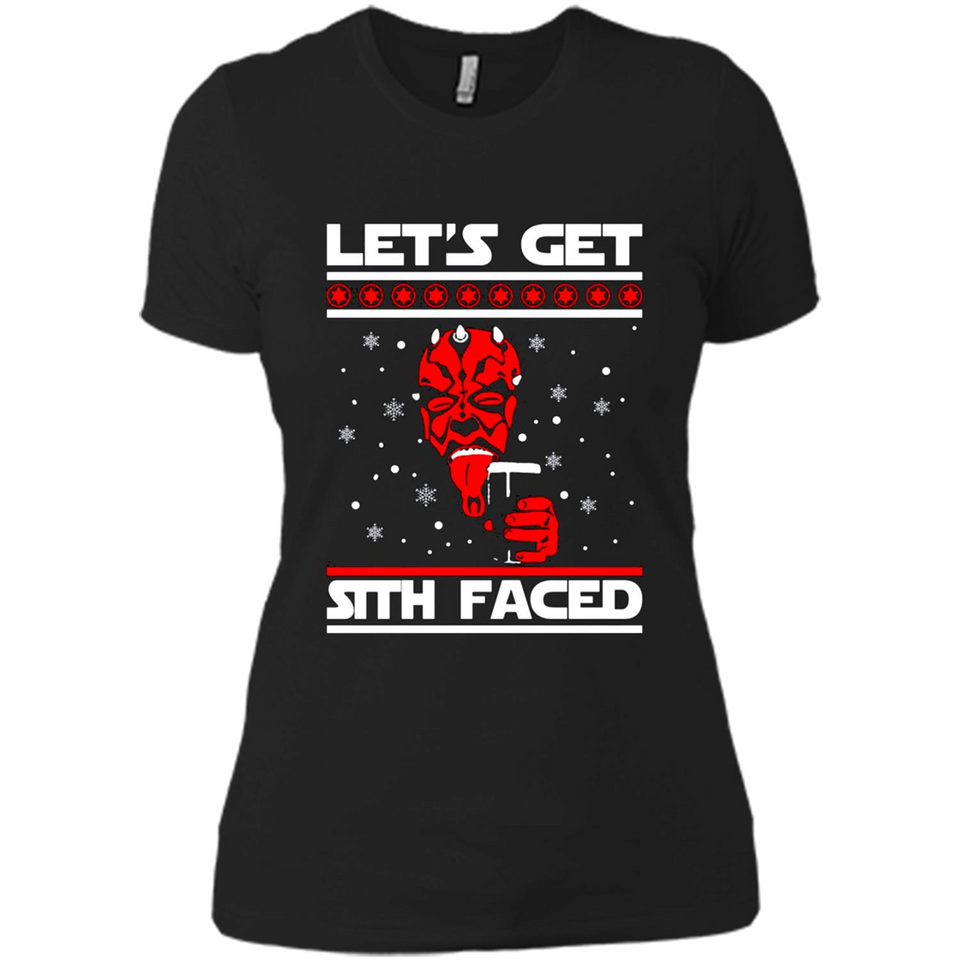 Let’s get sith faced Christmas sweatshirt PINGPONG