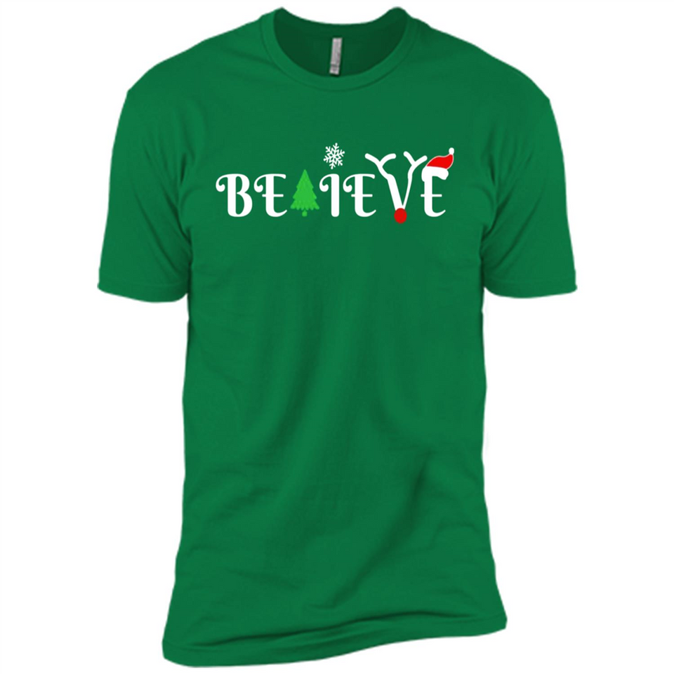 Believe in Christmas - Premium Short Sleeve T-Shirt