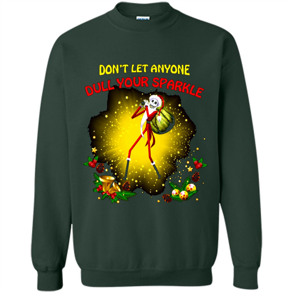 Jack skellington Santa Don't Let Anyone Dull Your Sparkle Christmas