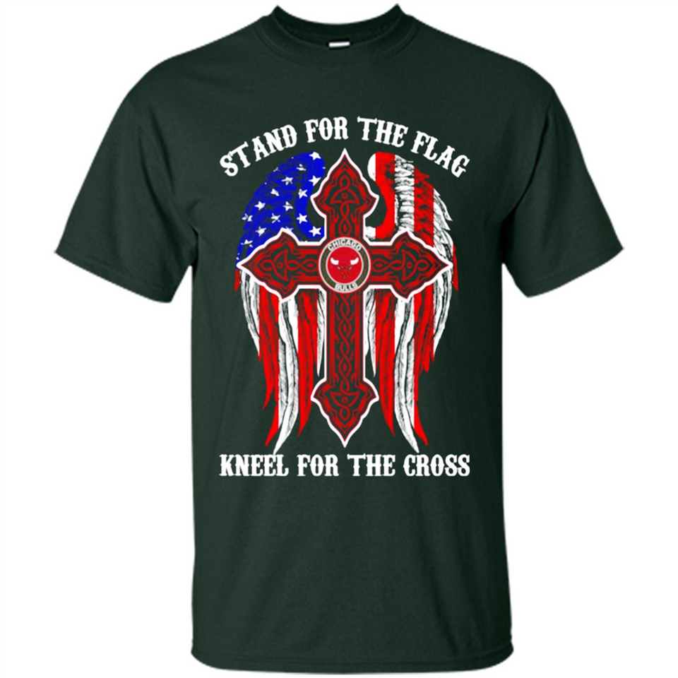 Chicago Bulls - stand for the flag kneel for the cross