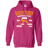Border Terrier Barking Logic - Hoodie