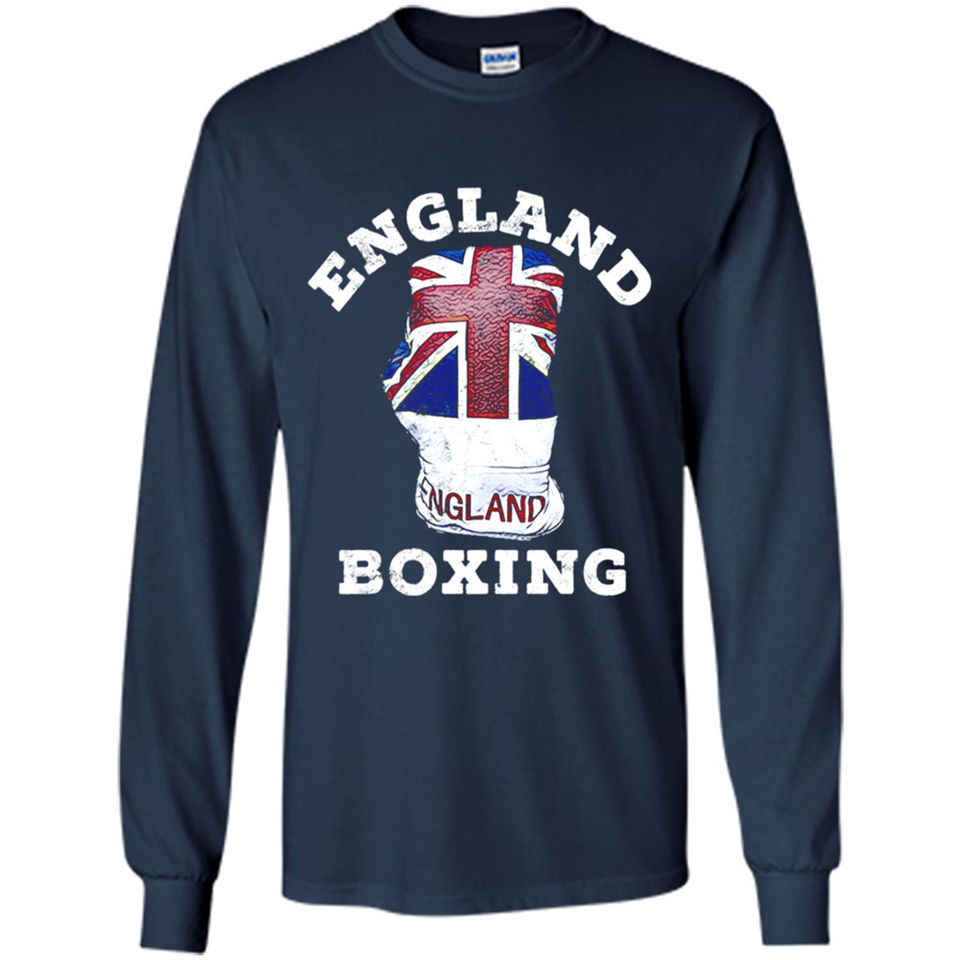 UK and England Boxing - Long Sleeve T-Shirt