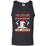 Narcos dashing through the snow Christmas sweatshirt PINGPONG