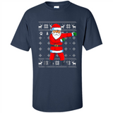 Flossing Santa Christmas Ugly Sweater Style Pajama Xmas Gift - Shirt