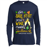Let’s Bake Stuff Drink And Watch Hallmark Christmas Movies Sweatshirt PINGPONG