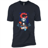 Chicago Bears Halloween The Nightmare Before Christmas - Premium Short Sleeve T-Shirt