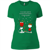 It’s Not What’s Under The Christmas Tree Snoopy Charlie Brown PING PONG