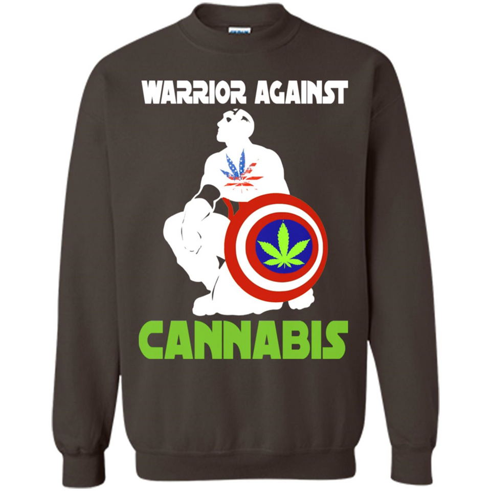 warrior against cannabis - Sweatshirt