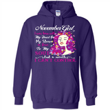 November Butterfly Girl - Hoodie