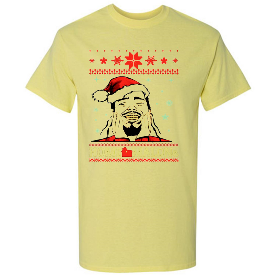 Home Malone Christmas Sweater PINGPONG - Shirt
