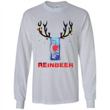 Keystone Light reinbeer Christmas - Long Sleeve T-Shirt