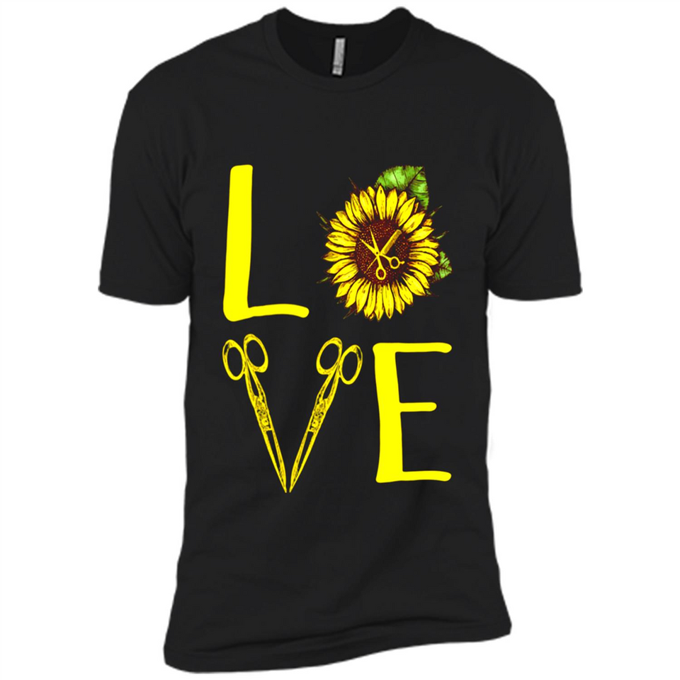 Hair Stylist Love Sunflower Scissors PING PONG