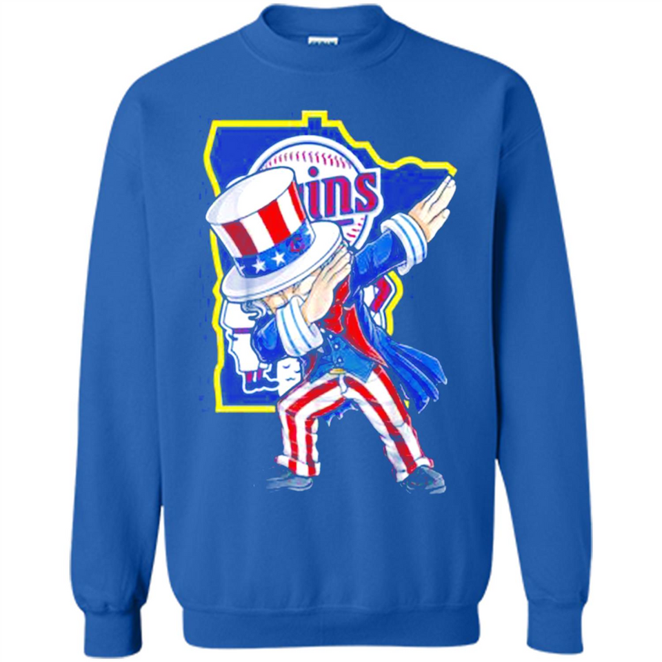 MLB MINNESOTA TWINS UNCLE SAM DABBING INDEPENDENCE DAY