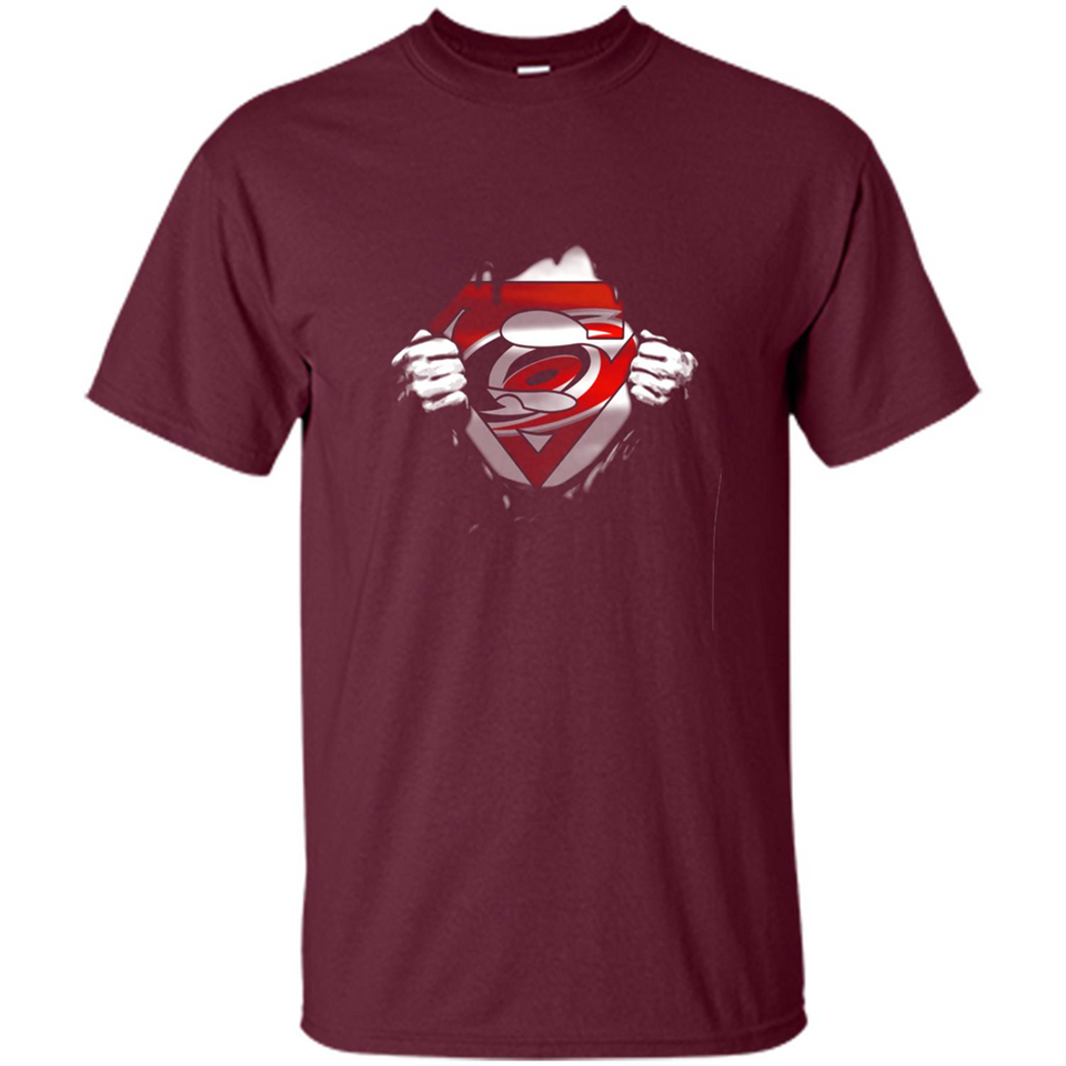 Carolina Hurricanes And Superman Fans - Shirt