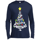 Joy Love Peace Believe Christmas Tree