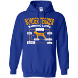 Border Terrier Barking Logic - Hoodie