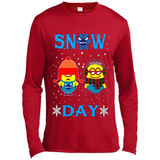 Snow Day Shirt For Charlotte Hornets Vs Minion Fans pingpong