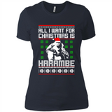 All I want for Christmas is Harambe ugly PINGPONG