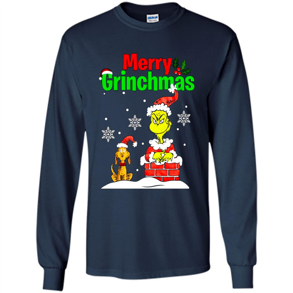Merry Grinchmas Not Merry Christmas sweater PINGPONG