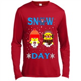 Snow Day Shirt For Brooklyn Nets Vs Minion Fans pingpong