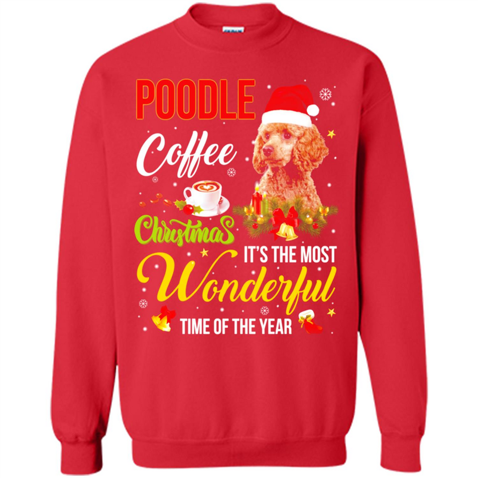 Poodle Coffee Wonderful Christmas