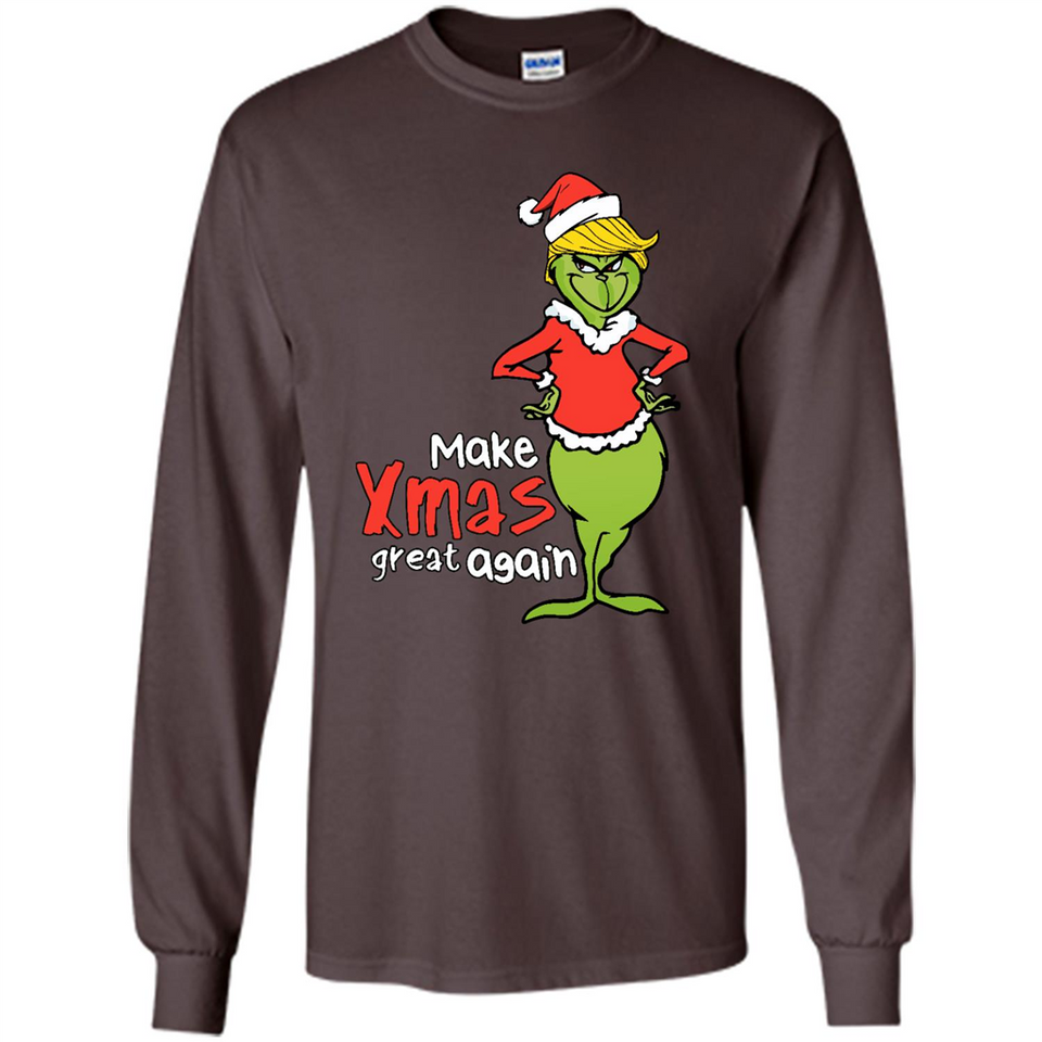 Trump Grinch Shirt, Make Xmas Great Again Christmas