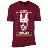 Morning Person Pharaoh Hound Funny Xmas - Premium Short Sleeve T-Shirt