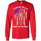 Dallas Stars - stand for the flag kneel for the cross