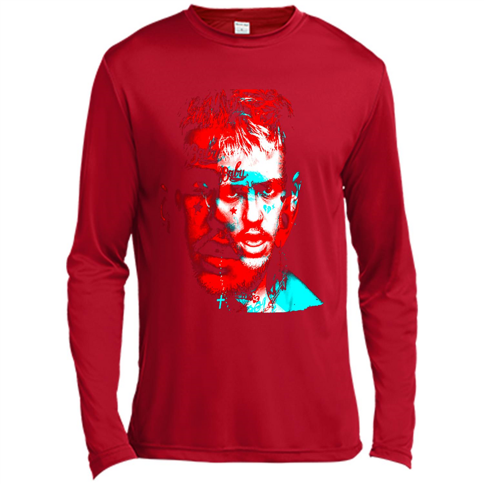 Lil Peep Rapper Fan Wear Shirt Ladies' Boyfriend Shirt - Canvas Long Sleeve T-Shirt