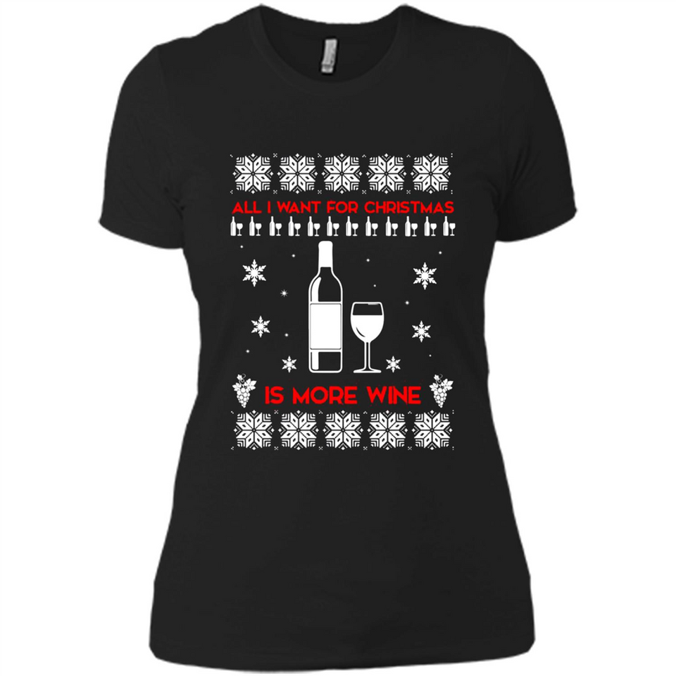 All I Want For Christmas is Wine Ugly sweater PINGPONG