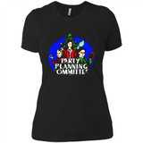 Party Planning Committee Christmas T-Shirt - Ladies' Boyfriend T-Shirt