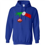 GRINCH HAND HOLDING CHRISTMAS ORNAMENT - DON'T BE A GRINCH PINGPONG