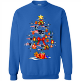 New England Patriots Christmas Tree sweater PINGPONG