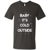 Baby It’s Cold Outside Christmas - Men's V-Neck