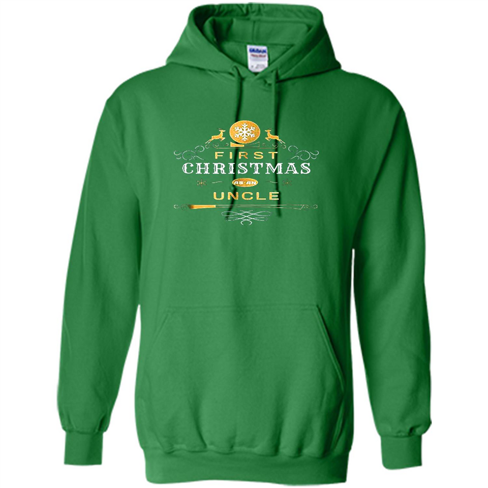 First Christmas as a Uncle - Christmas Family - Hoodie